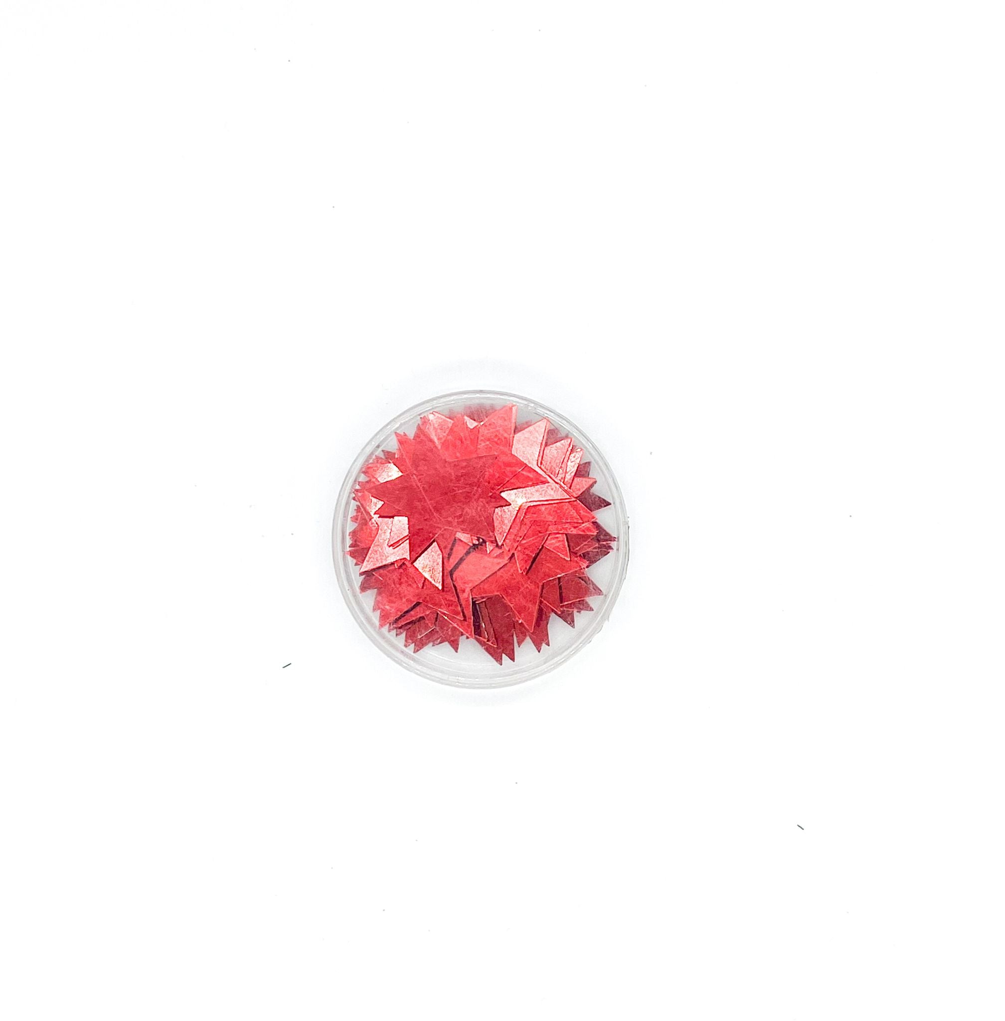 Addobbo Natale Coriandoli Decorativi Rosse A Forma Di Stelle 10gr