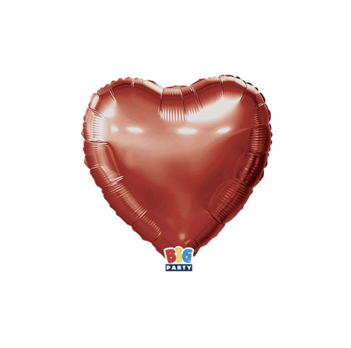 Palloncino Metalfoil Cuore Rosso 9'' 25cm