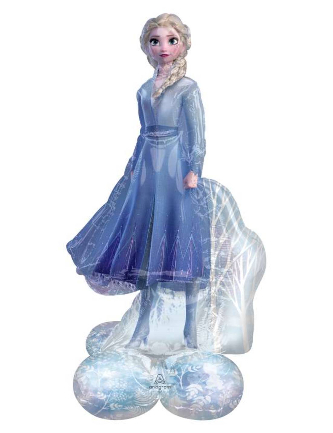 Palloncino In Foil Disney Frozen Elsa 137cm 54"