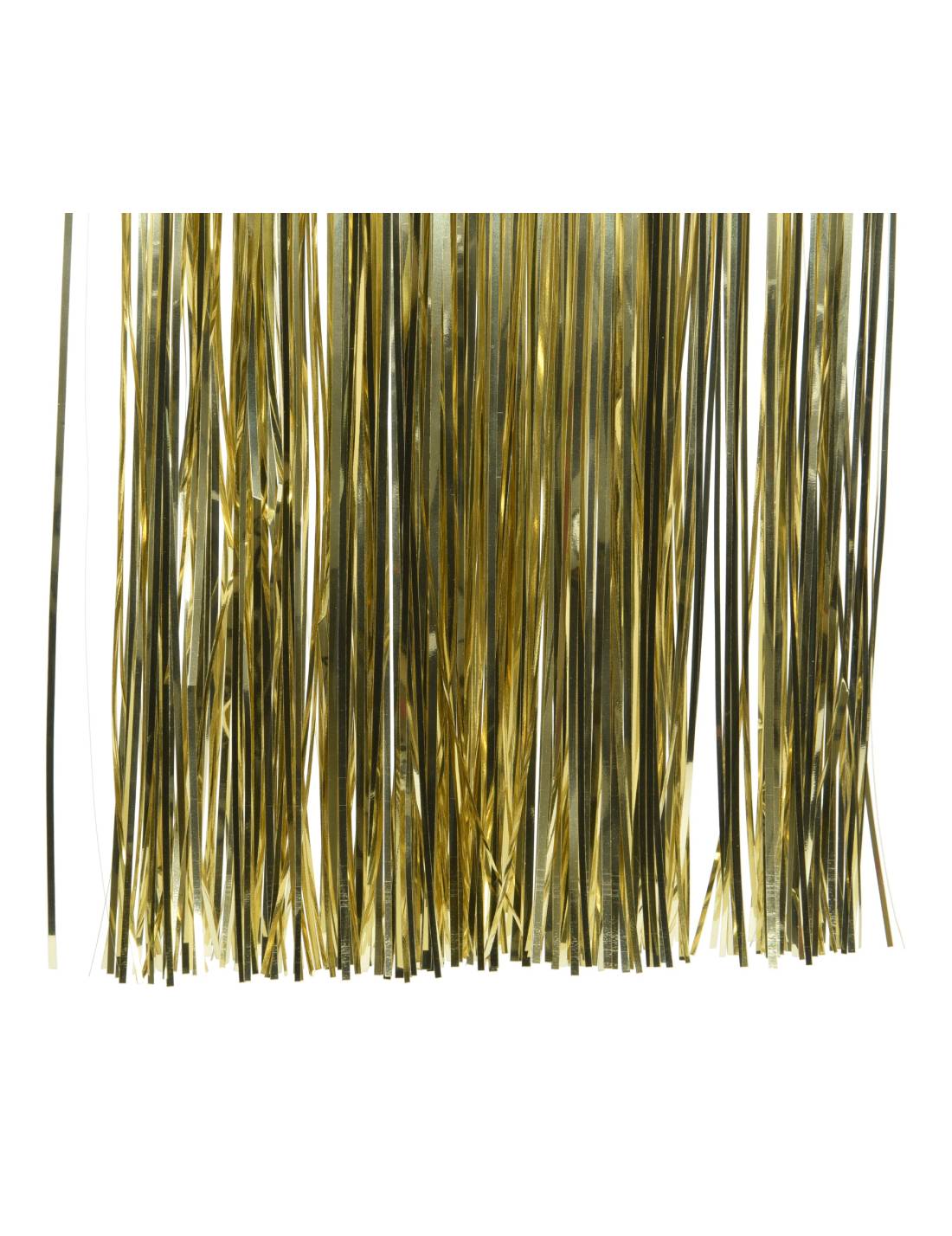 Addobbo Di Natale Frangia Decorativa Oro 50cm