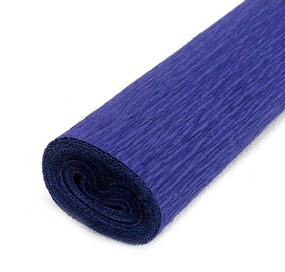 Carta Crespa Sadoch 180 gr/mq 50x250cm Blu Scuro
