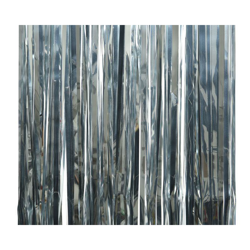 Addobbo Albero Natale Capelli D'Angelo Argento 200cm