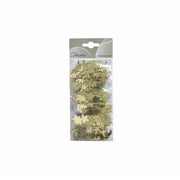 Addobbo Natale Coriandoli Decorativi Oro Con Figure Natalizie
