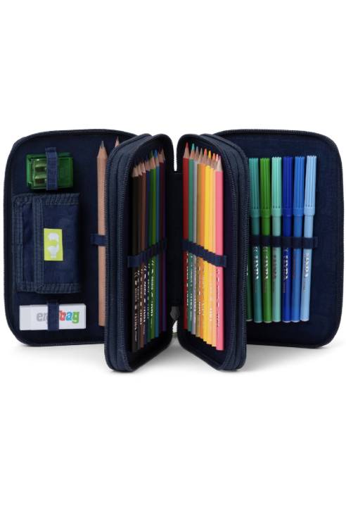 Astuccio 3 Zip Ergobag 23 Superpower Bear