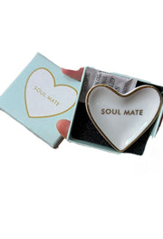 Svuota Tasche In Ceramica Cuore Decorativo Soulmate