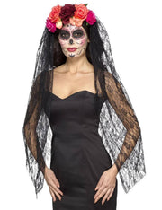 Accessorio Di Halloween Fascia Deluxe Giorno Dei Morti
