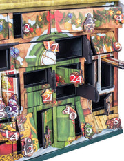 Carillon Villaggio Di Natale Calendario Dell'Avvento 55cm