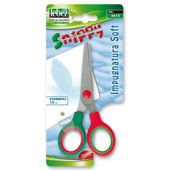 Lebez Snippy Forbici Punta Arrotondata Colori Assortiti