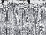 Tenda Argento A Frange Festone 90x250cm