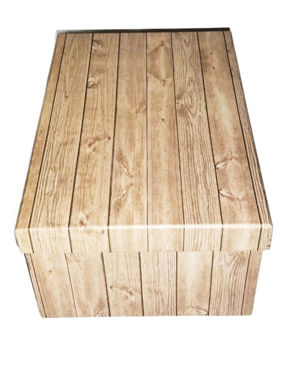 Scatola Regalo Box Effetto Legno