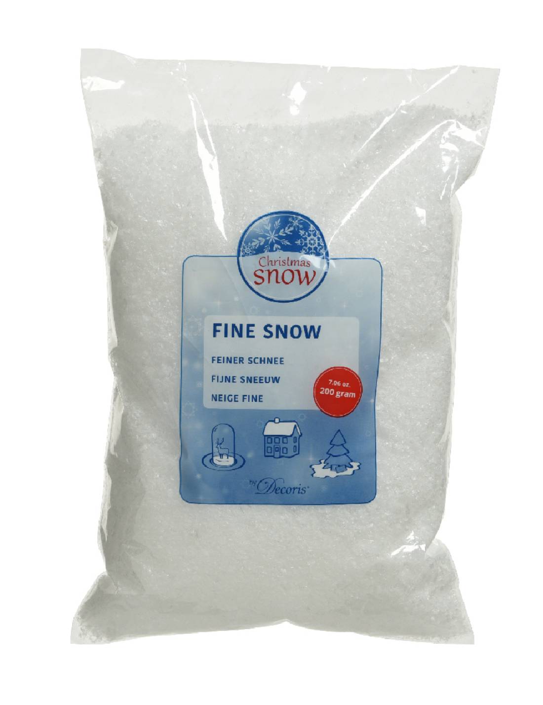 Addobbo Di Natale Neve Finta 200gr