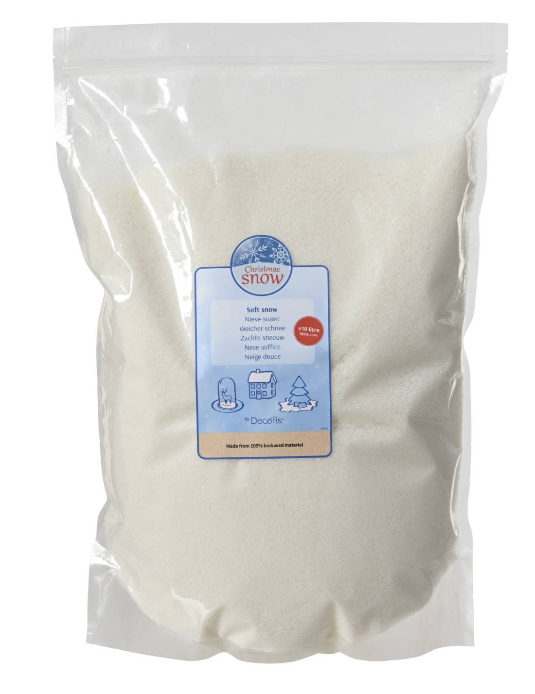 Addobbo Di Natale Neve Finta 10kg
