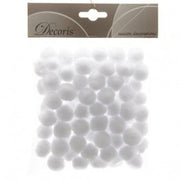 Addobbo Natale Palline Effetto Neve 2CM