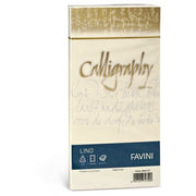 Buste Per Lettere Favini Calligraphy Canvas 11x22cm 25pz Avorio