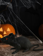 Topo Nero Indemoniato Di Halloween 17cm