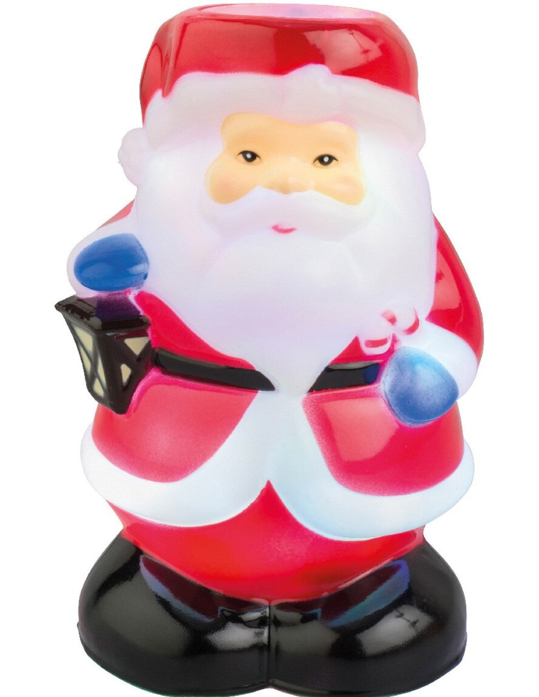 Addobbo Natale Proiettore Babbo Natale Figure Multicolore