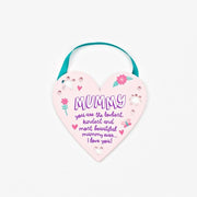 Targa Cuore Festa Della Mamma Con Dedica