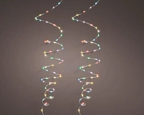 Serie Luci Natale 900 Micro LED Lumineo Extra Dense Multicolor 159cm