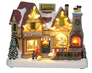 Carillon Villaggio Di Natale Gourmet Bakery Con Led