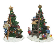 Addobbo Natale Personaggi Bambini Con Albero