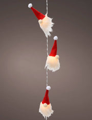 Ghirlanda Luminosa Di Natale Babbo Natale L135cm
