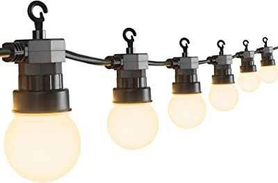 Serie Luci Natale Lampadine 20 Led 9.5M Luce Calda