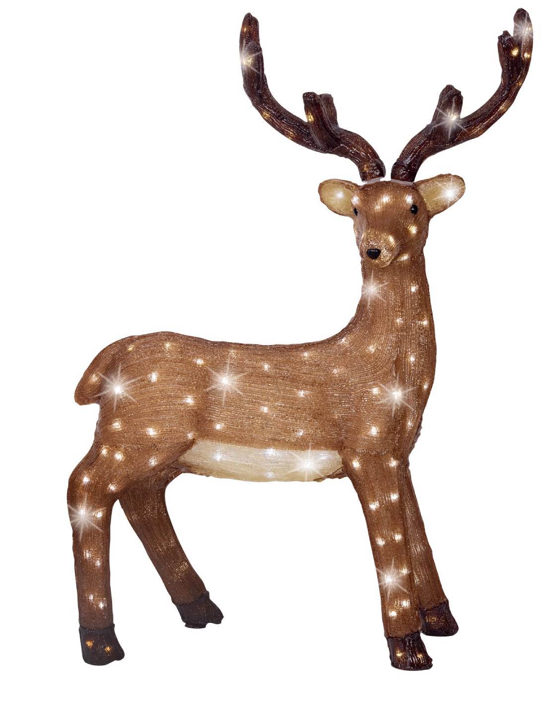 Addobbo Di Natale Luminoso Renna 150 LED 86cm
