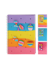 Blocknotes In Silicone 3D Con 80 Fogli