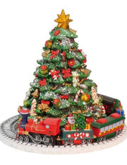 Carillon Albero Natale Con Trenino