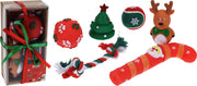 Set 6 Giochi Natalizi Per Cani