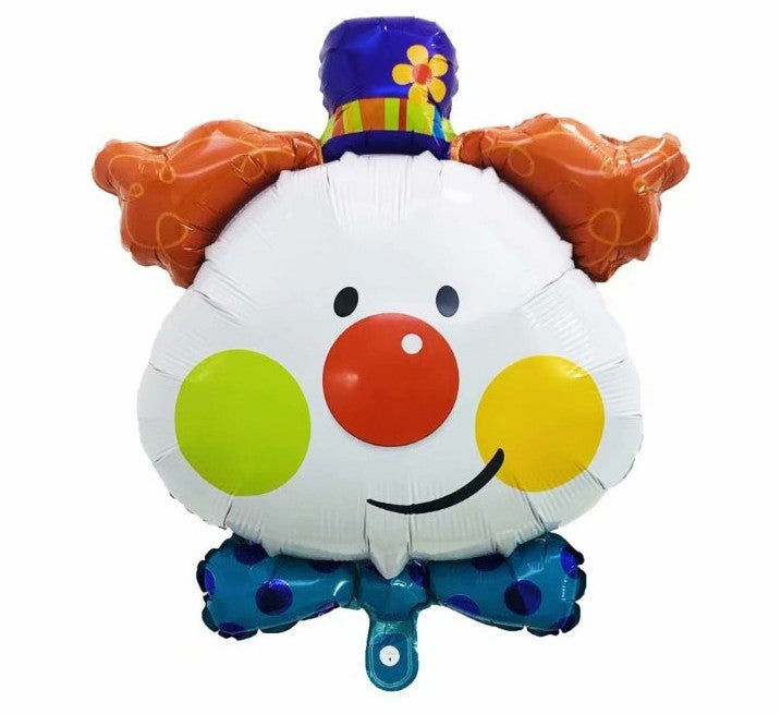 Palloncino Metalfoil Clown Pagliaccio Circo 36" 91cm
