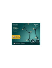 Serie Luci Natale Basic 360 Led 27m Luce Calda