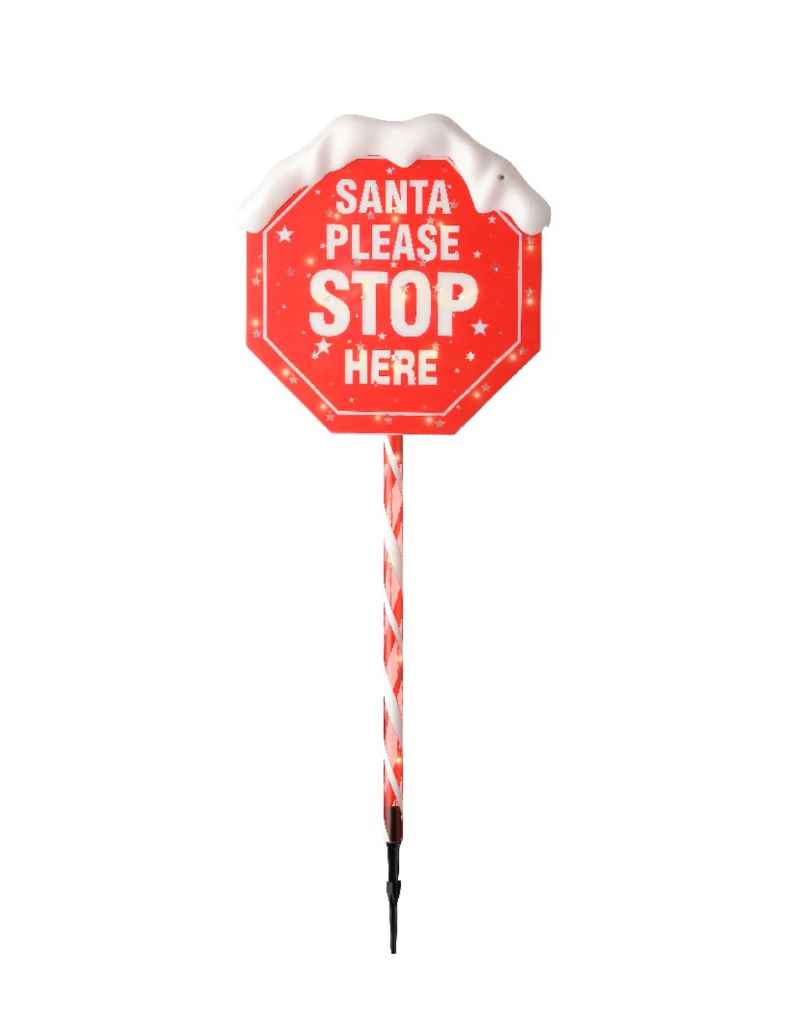 Decorazione Di Natale Segnale Luminoso Bianco Caldo 72 LED