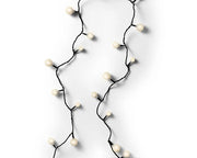 Set Di Luci Di Natale Ciliegia 120 LED Bianco Caldo 9m