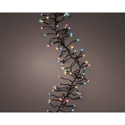 Serie Luci Natale Cluster Twinkle 768 Led 6m Multicolor