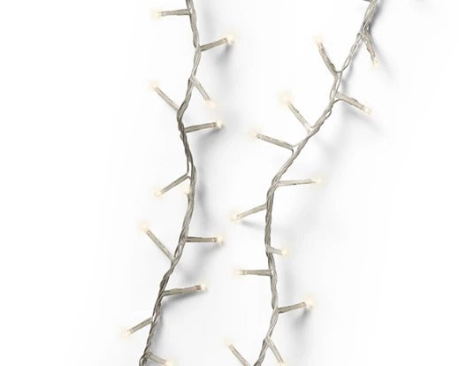 Serie Luci Natale Compact 1000 LED Luce Bianco Caldo 22,5Mt
