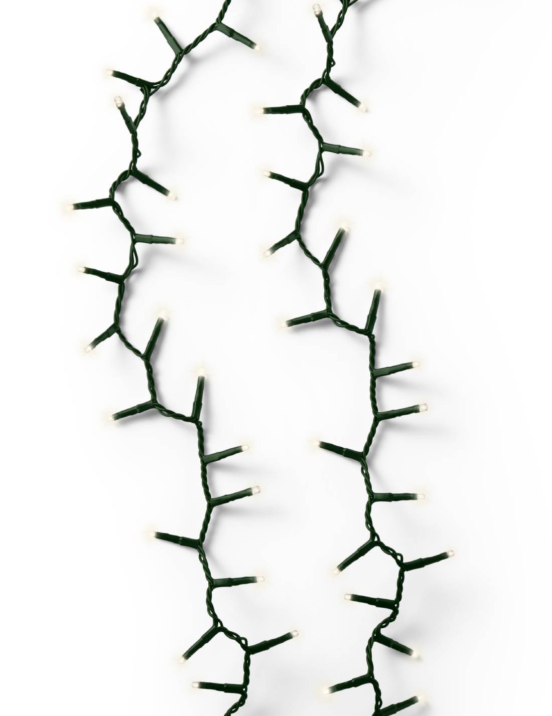 Serie Di Luci Natale Compact Twinkle Bianco Caldo 350 LED 7m