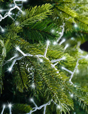 Serie Di Luci Natale Compact Ghirlanda Twinkle Bianco Freddo 750 LED 16m