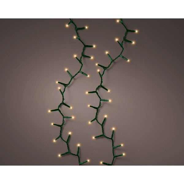 Serie Luci Natale Compact 2000 LED Luce Calda 45Mt