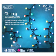 Serie Luci Natale Cherry Compact 750 LED Multicolore 16Mt