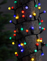 Serie Di Luci Natale Cherry Compact Twinkle Multicolore 500 LED 11m