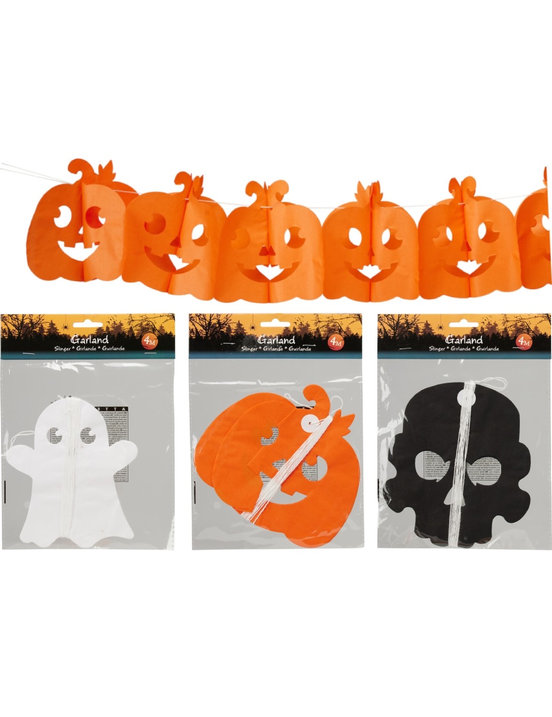 Ghirlanda Decorativa Di Halloween 400cm