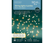 Serie Luci Twinkle 567 Micro-Led Luce Calda 9Mt