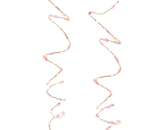 Serie Luci Natale Micro-Led Oro Rosa 900cm