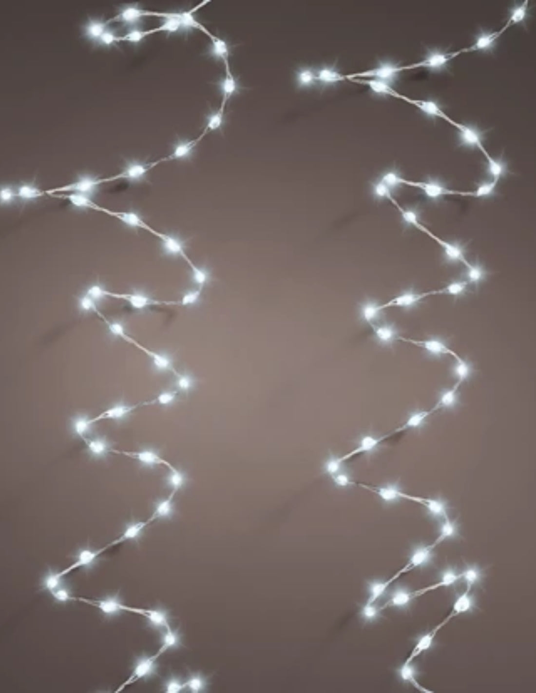 Serie Luci Natale 567 Micro-Led Argento 900cm