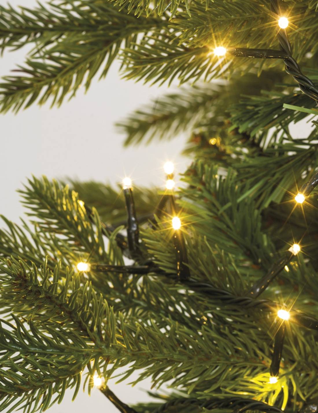 Serie Di Luci Natale Compact Twinkle Bianco Caldo 1440 Micro LED 18m