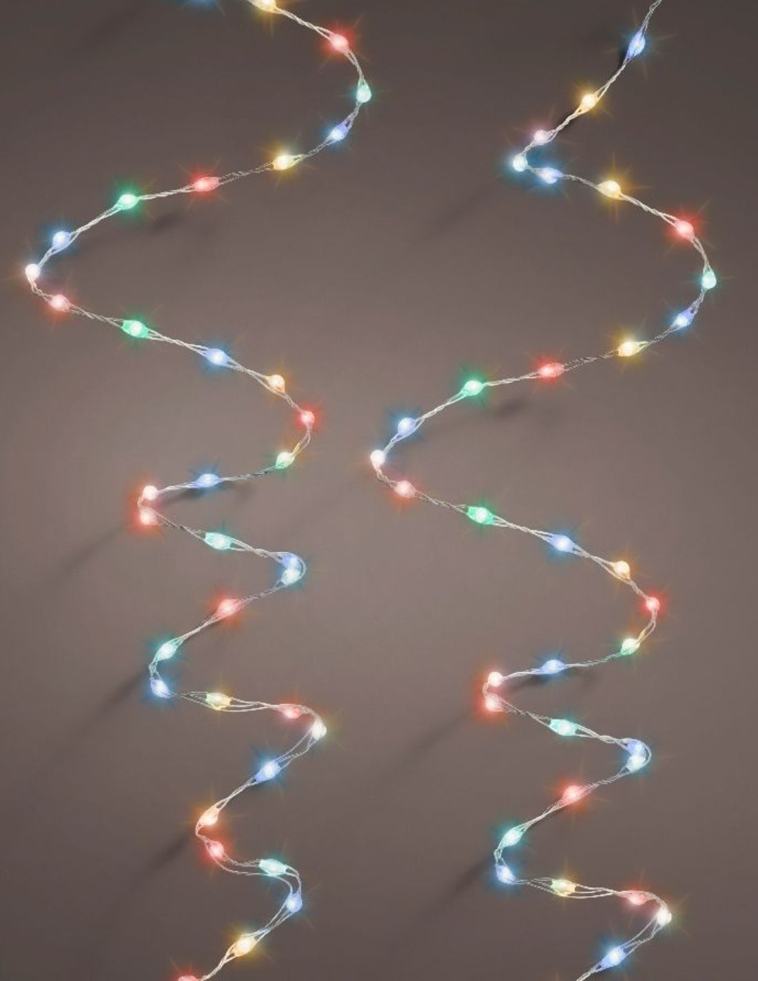 Serie Luci Natale 378 Micro LED Multicolore 6Mt
