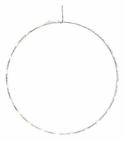 Addobbo Natale Cerchio Luminoso A Led 50cm