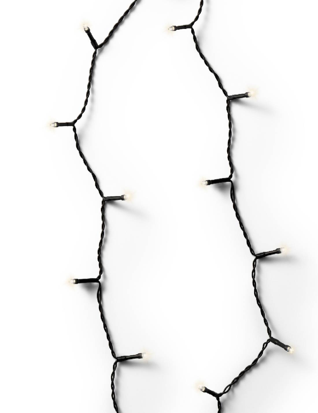 Serie Di Luci Natale Basic Twinkle Bianco Caldo 368 LED 27m