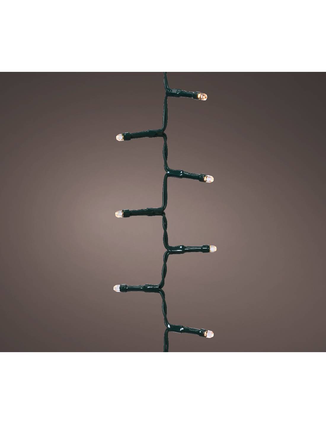 Serie Di Luci Natale Ghirlanda Duracharge Compact Twinkle 200 LED 5m